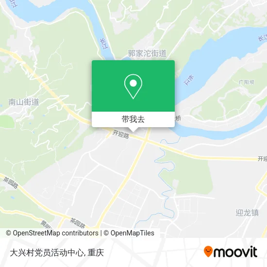 大兴村党员活动中心地图