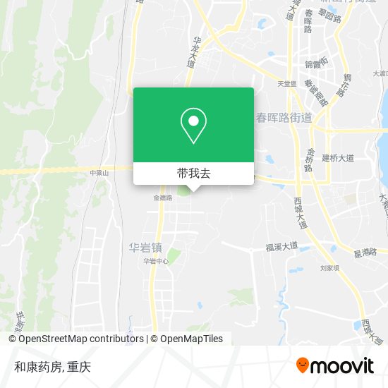和康药房地图