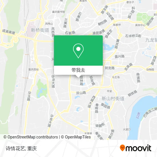 诗情花艺地图