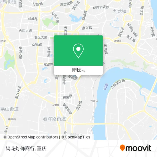 钢花灯饰商行地图