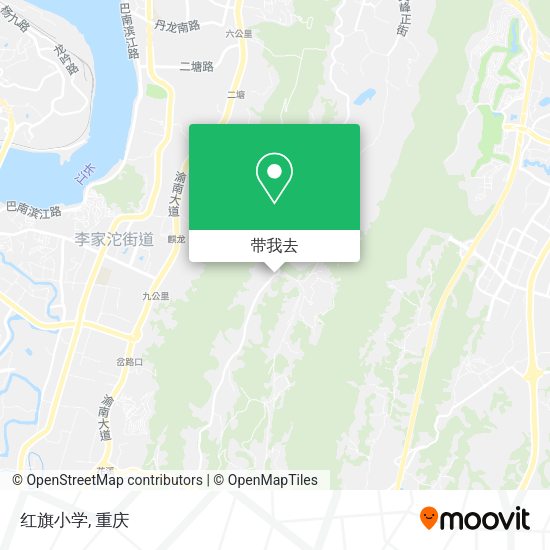红旗小学地图