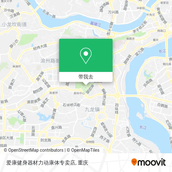 爱康健身器材力动康体专卖店地图