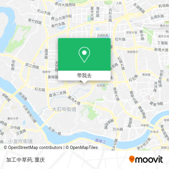 加工中草药地图
