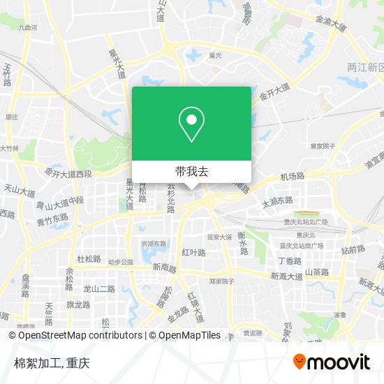 棉絮加工地图