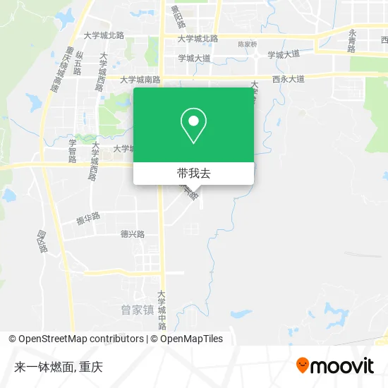 来一钵燃面地图