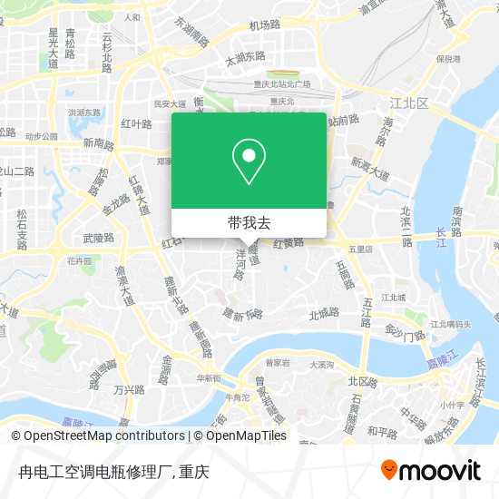 冉电工空调电瓶修理厂地图