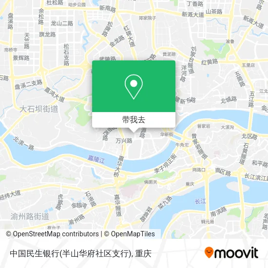 中国民生银行(半山华府社区支行)地图