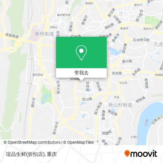 谊品生鲜(折扣店)地图
