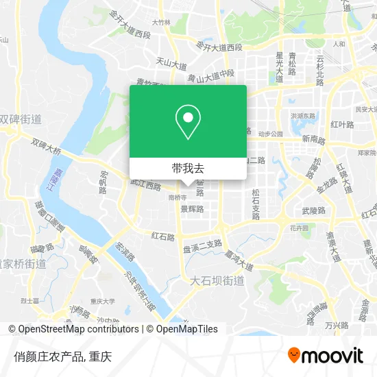 俏颜庄农产品地图