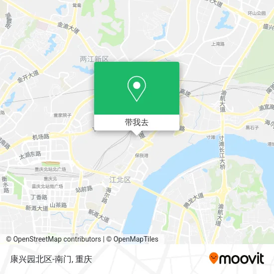 康兴园北区-南门地图