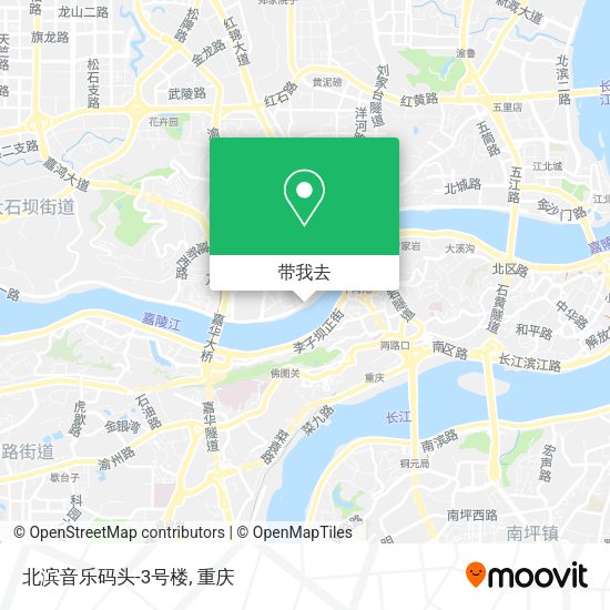 北滨音乐码头-3号楼地图