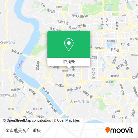 崔宰熏美食店地图