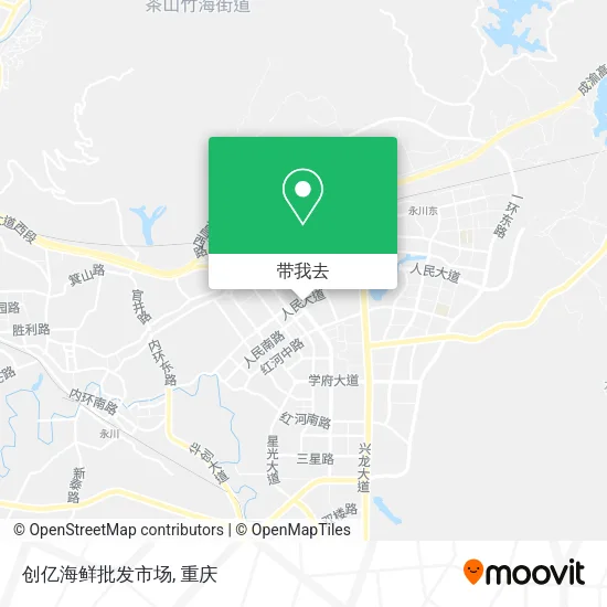 创亿海鲜批发市场地图