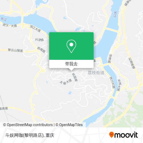 斗娱网咖(黎明路店)地图