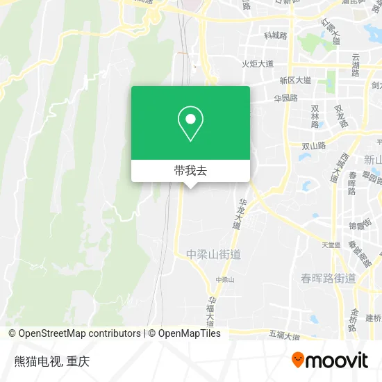 熊猫电视地图