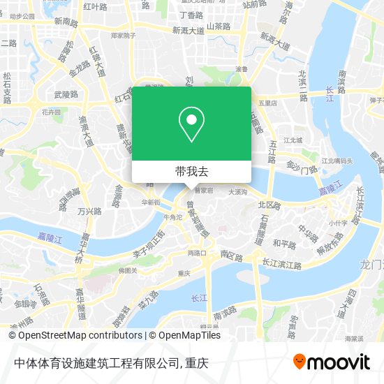 中体体育设施建筑工程有限公司地图