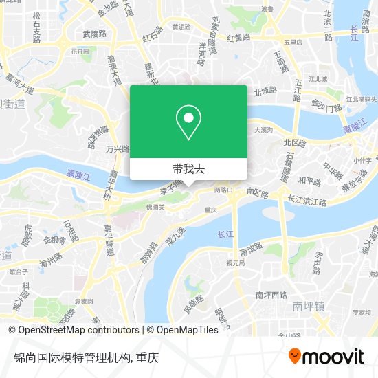 锦尚国际模特管理机构地图