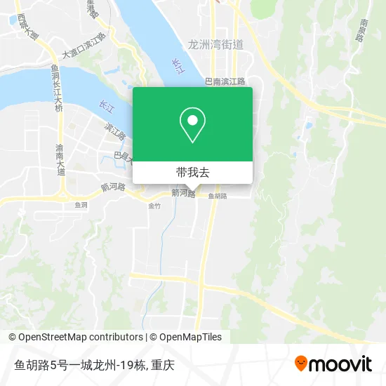 鱼胡路5号一城龙州-19栋地图