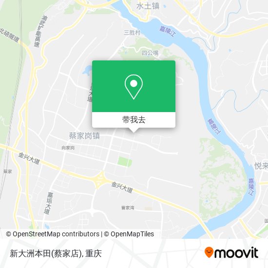新大洲本田(蔡家店)地图
