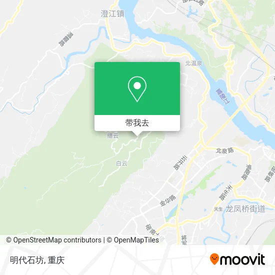 明代石坊地图