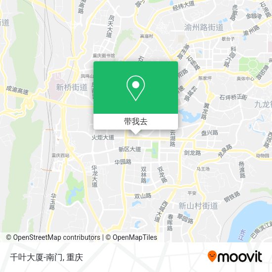 千叶大厦-南门地图