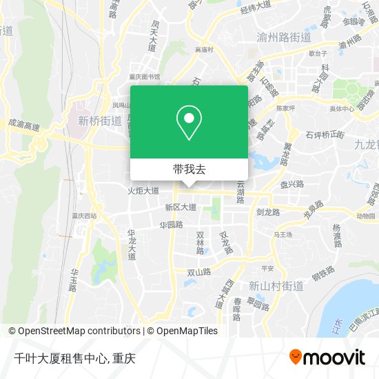千叶大厦租售中心地图