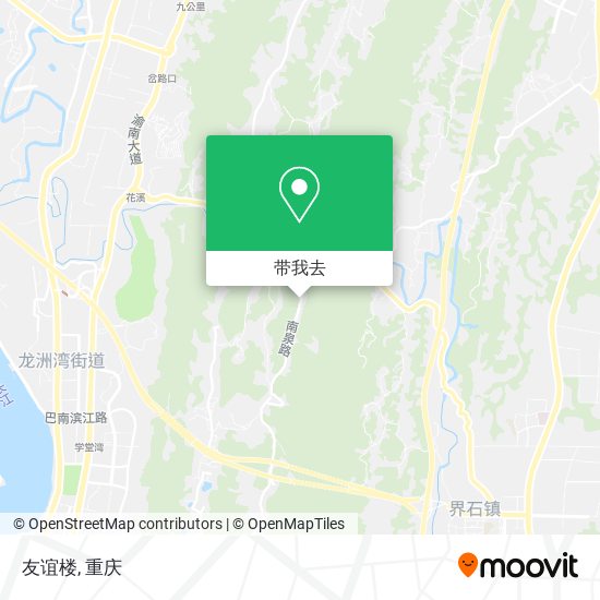 友谊楼地图