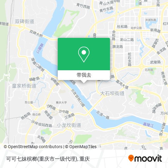 可可七妹槟榔(重庆市一级代理)地图
