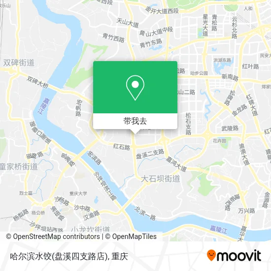 哈尔滨水饺(盘溪四支路店)地图