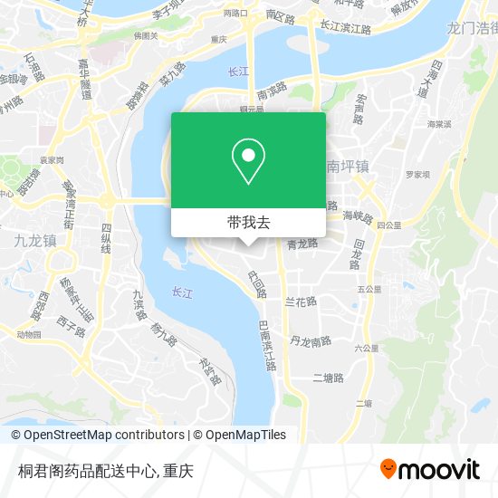 桐君阁药品配送中心地图