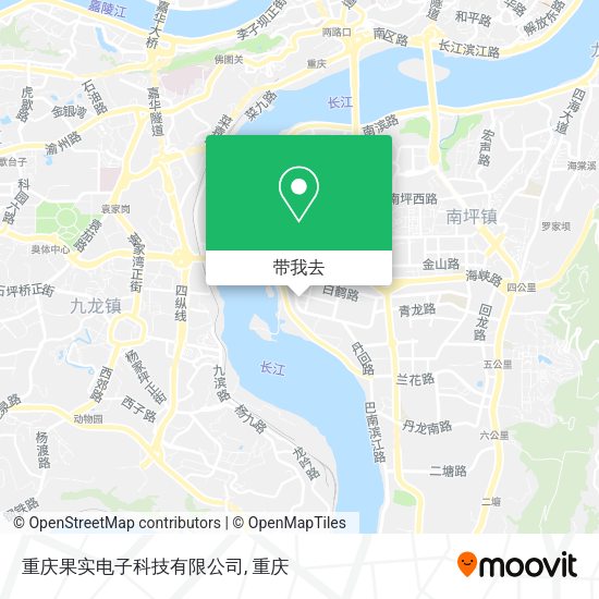 重庆果实电子科技有限公司地图