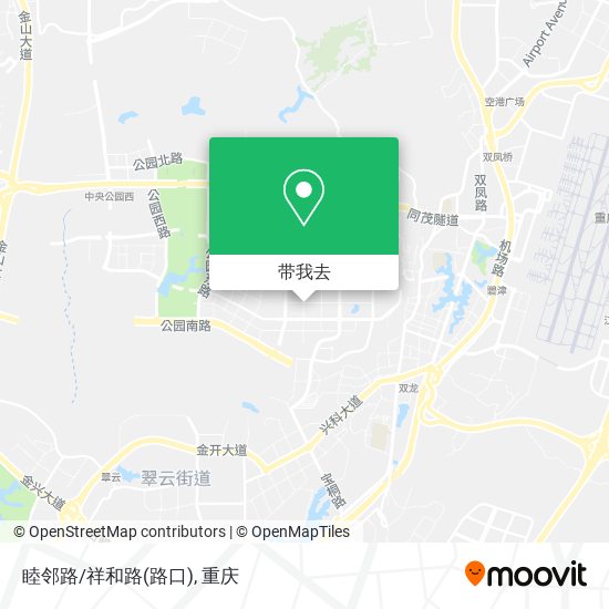 睦邻路/祥和路(路口)地图