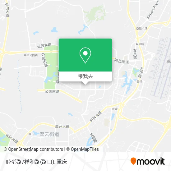 睦邻路/祥和路(路口)地图