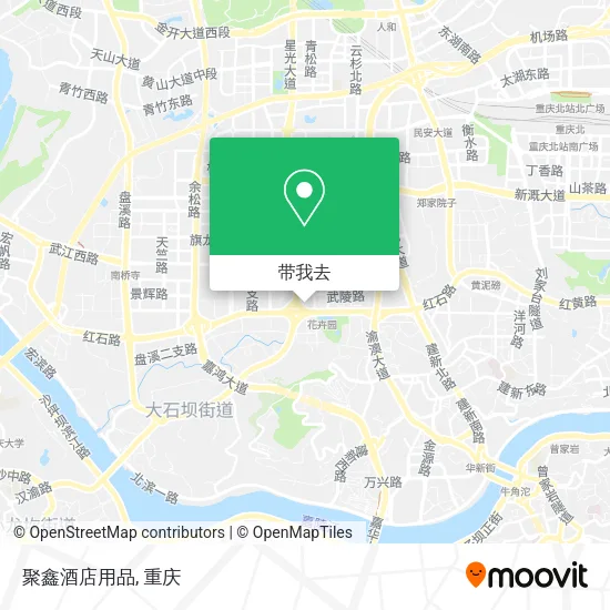 聚鑫酒店用品地图