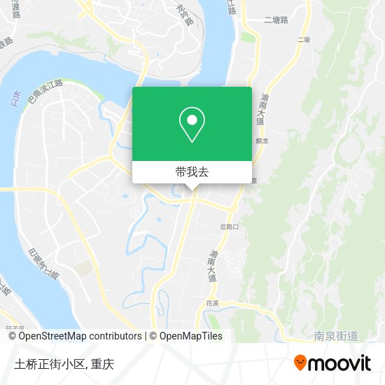土桥正街小区地图