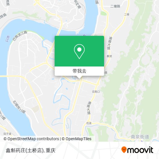 鑫斛药庄(土桥店)地图
