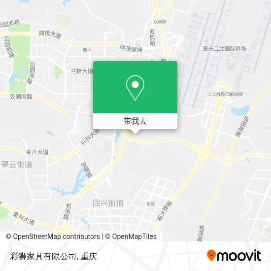 彩狮家具有限公司地图