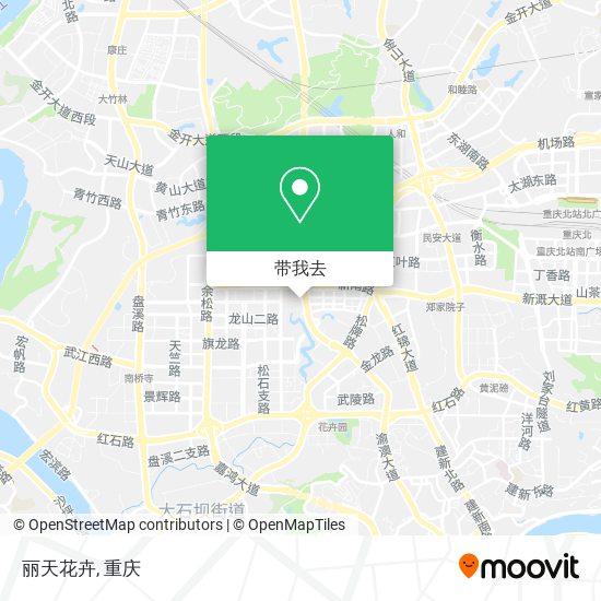 丽天花卉地图