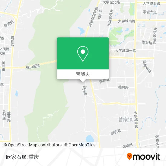 欧家石堡地图