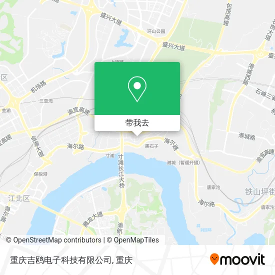 重庆吉鸥电子科技有限公司地图