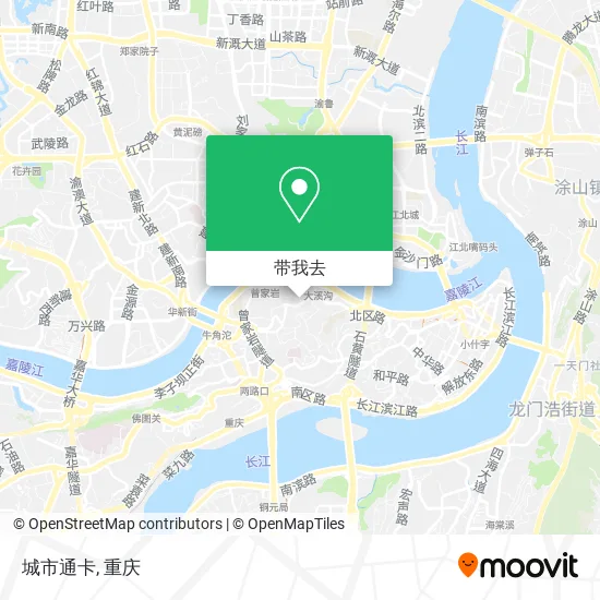 城市通卡地图