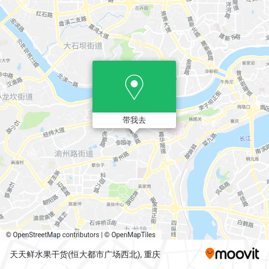天天鲜水果干货(恒大都市广场西北)地图