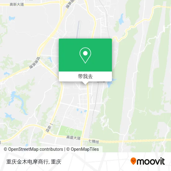 重庆金木电摩商行地图