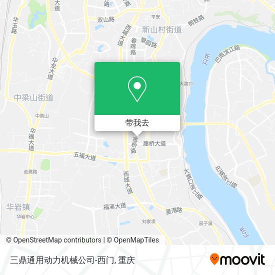 三鼎通用动力机械公司-西门地图