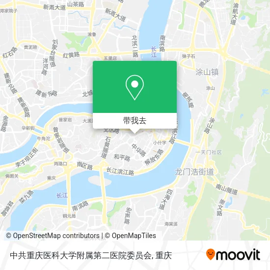 中共重庆医科大学附属第二医院委员会地图