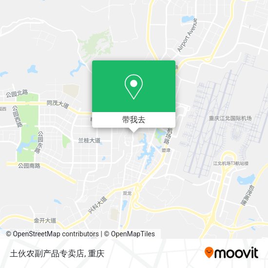 土伙农副产品专卖店地图