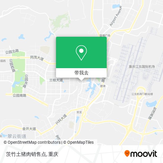茨竹土猪肉销售点地图