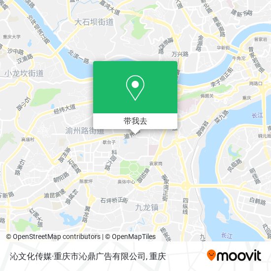 沁文化传媒·重庆市沁鼎广告有限公司地图
