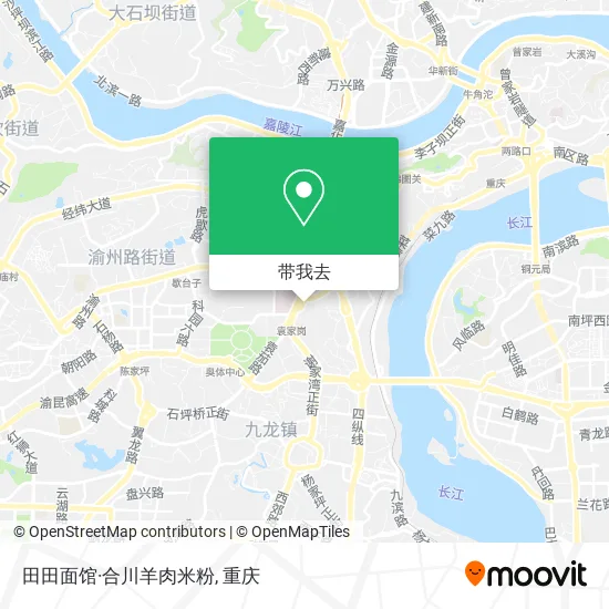 田田面馆·合川羊肉米粉地图