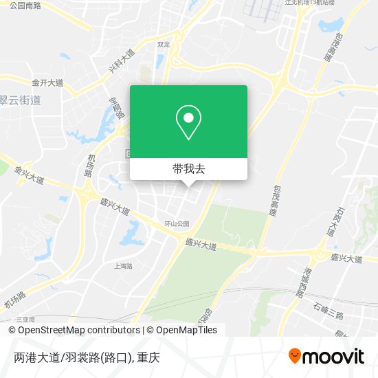 两港大道/羽裳路(路口)地图